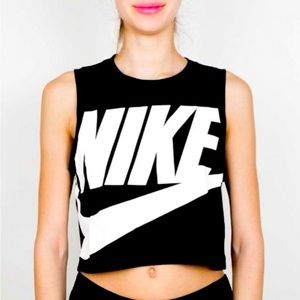 NIKE crop tank top